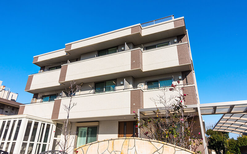 一棟型住宅の外観