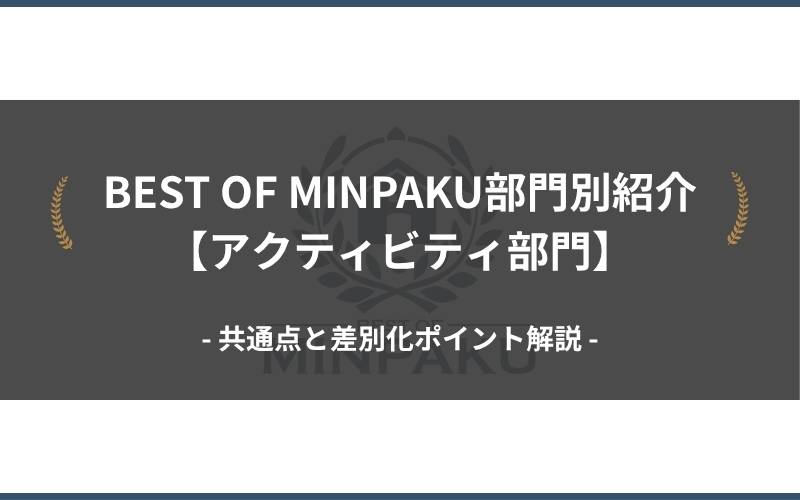 アクティビティ部門