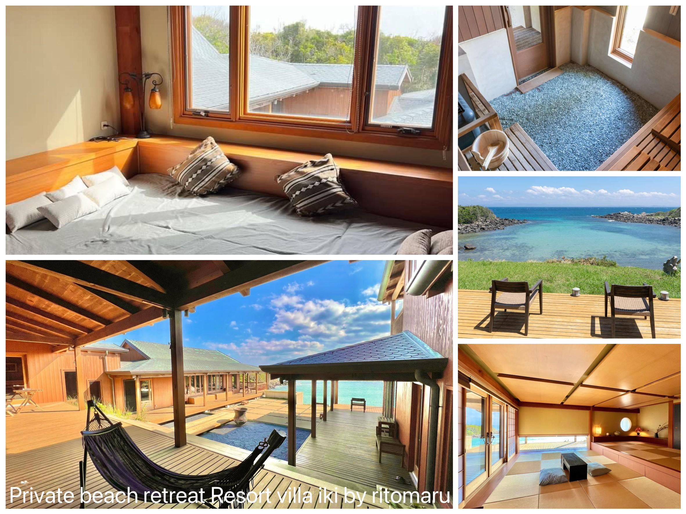 Private beach retreat Resort villa iki by ritomaru 施設の写真